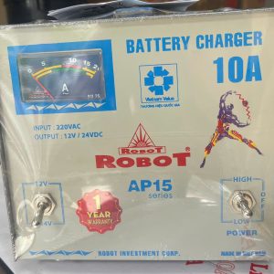 Sạc Tăng Giảm 10A RoBot 12v